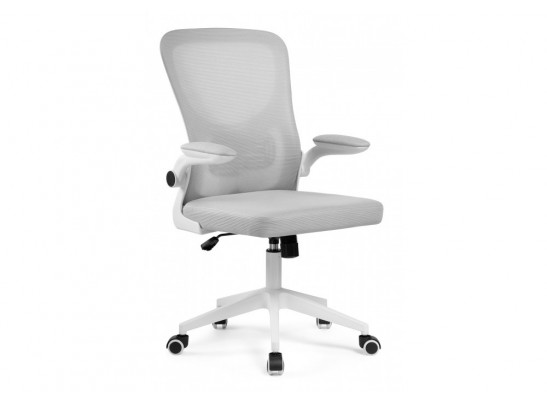 Компьютерное кресло Konfi light gray / white