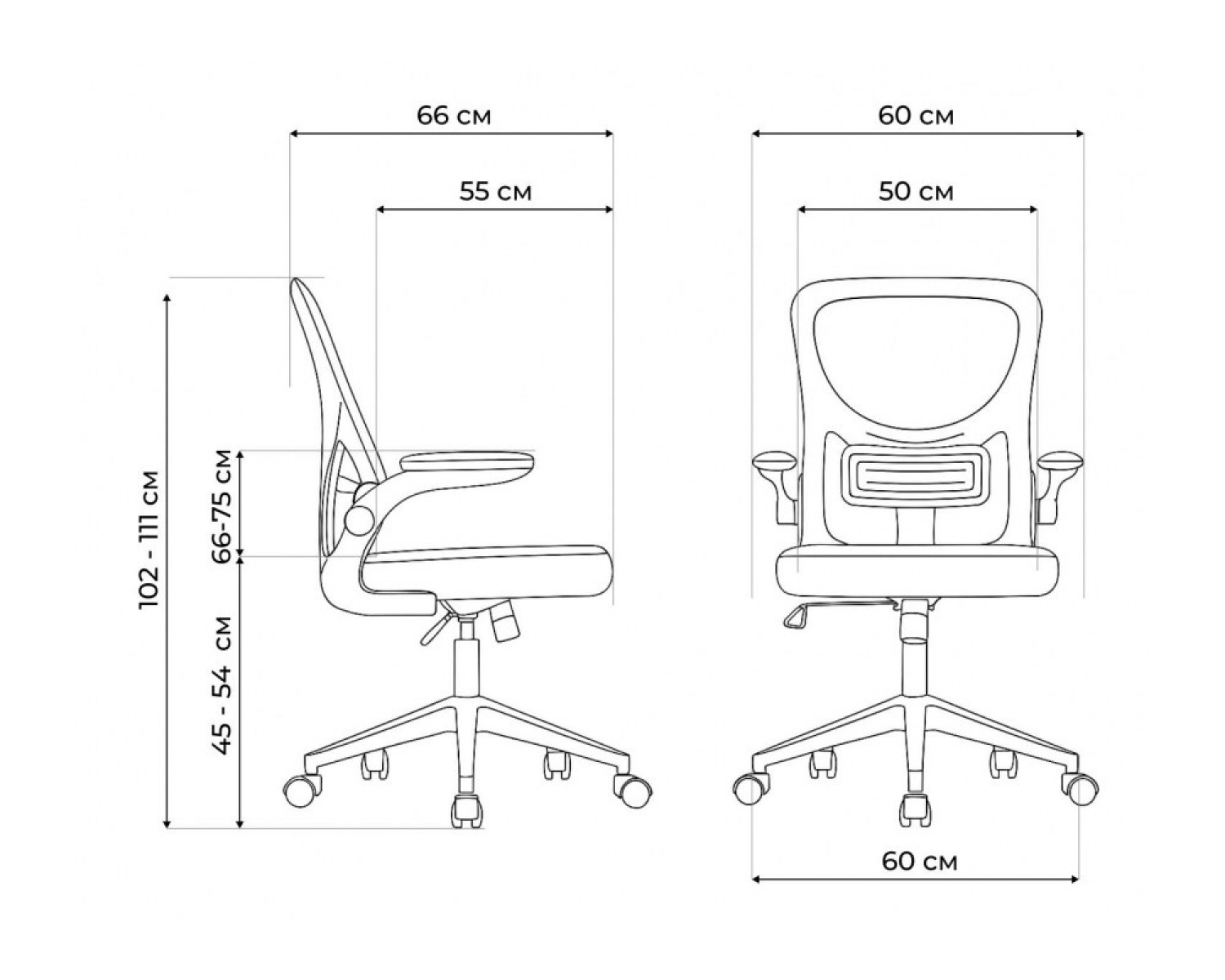 Компьютерное кресло Konfi light gray / white