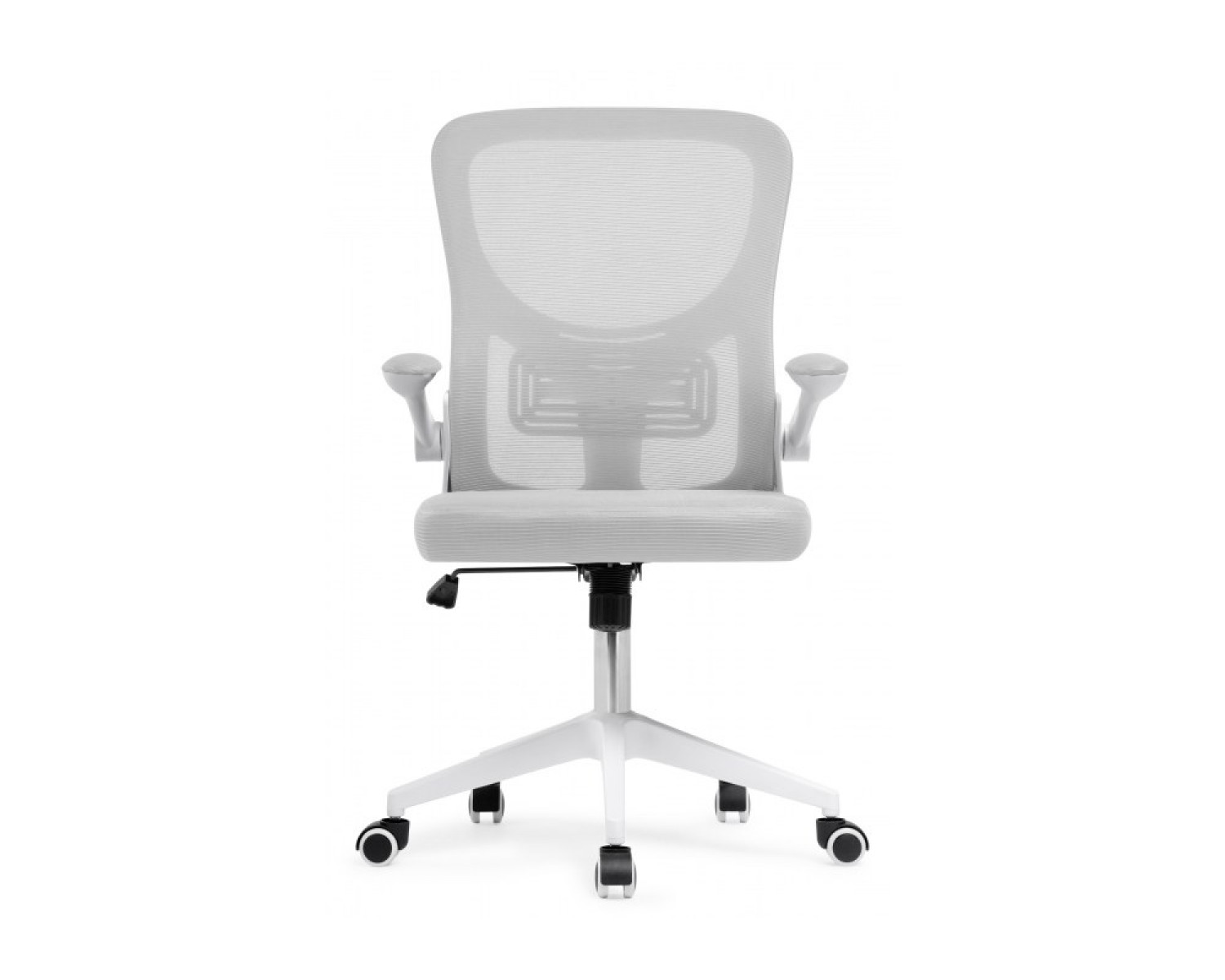 Компьютерное кресло Konfi light gray / white