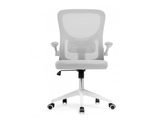 Компьютерное кресло Konfi light gray / white