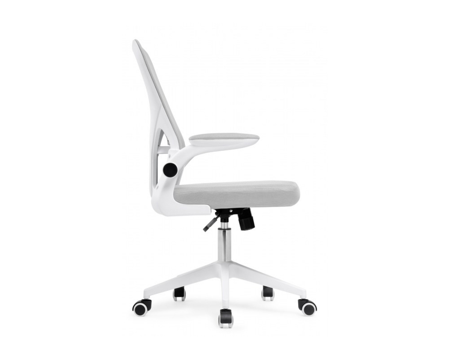 Компьютерное кресло Konfi light gray / white