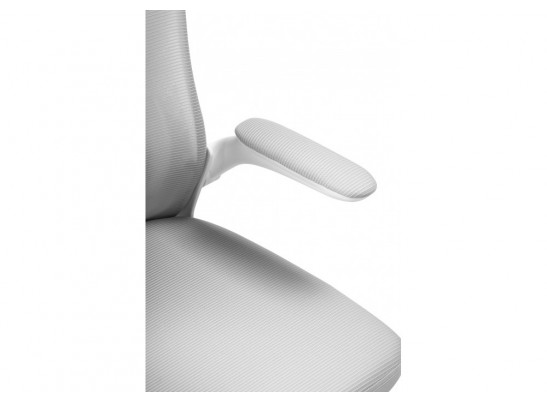 Компьютерное кресло Konfi light gray / white