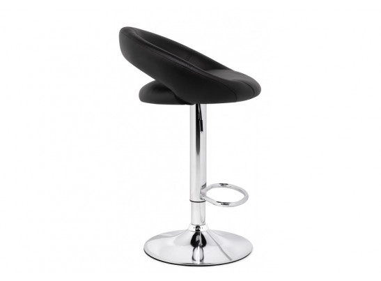 Барный стул Oazis black / chrome