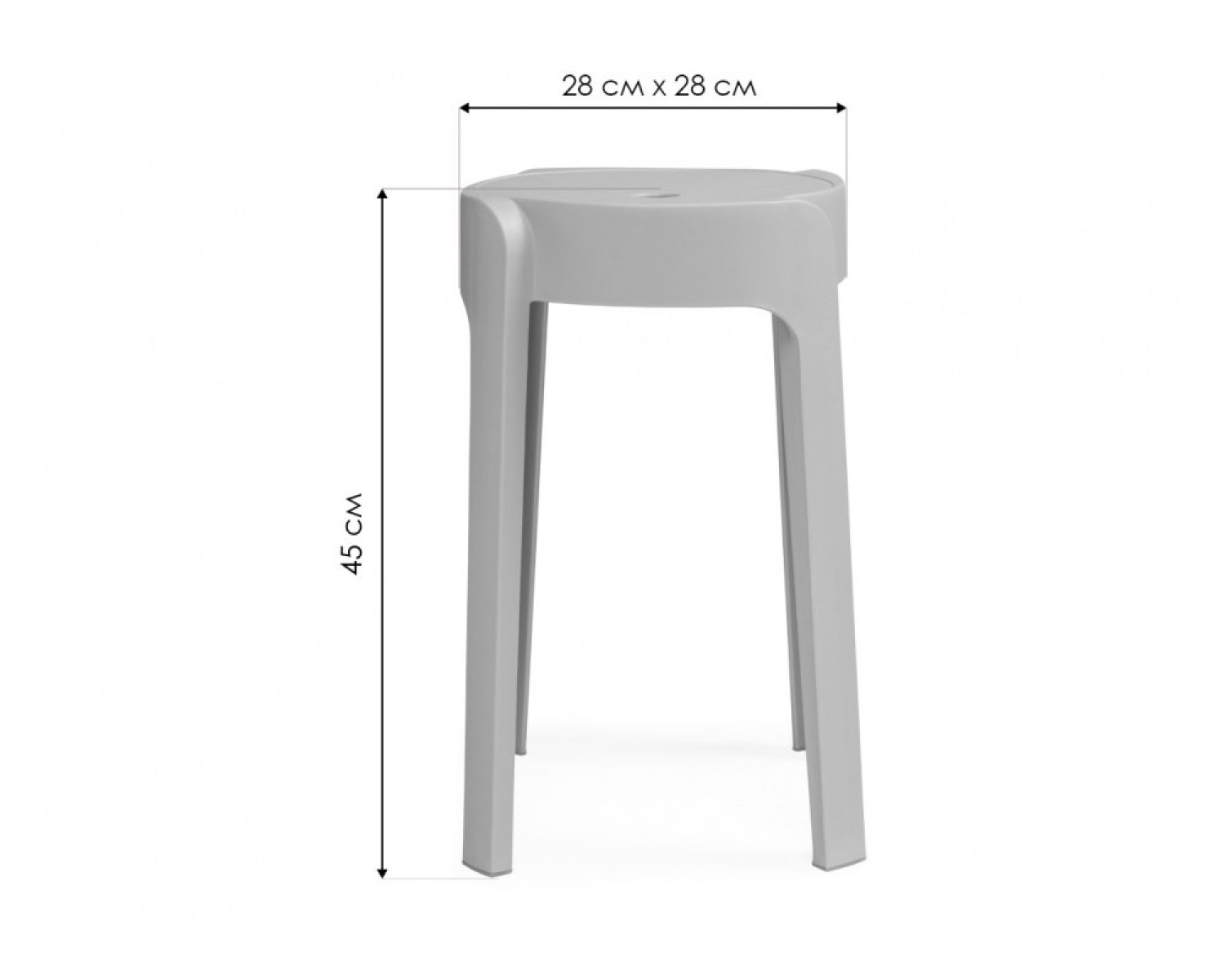 Табурет Bovel black
