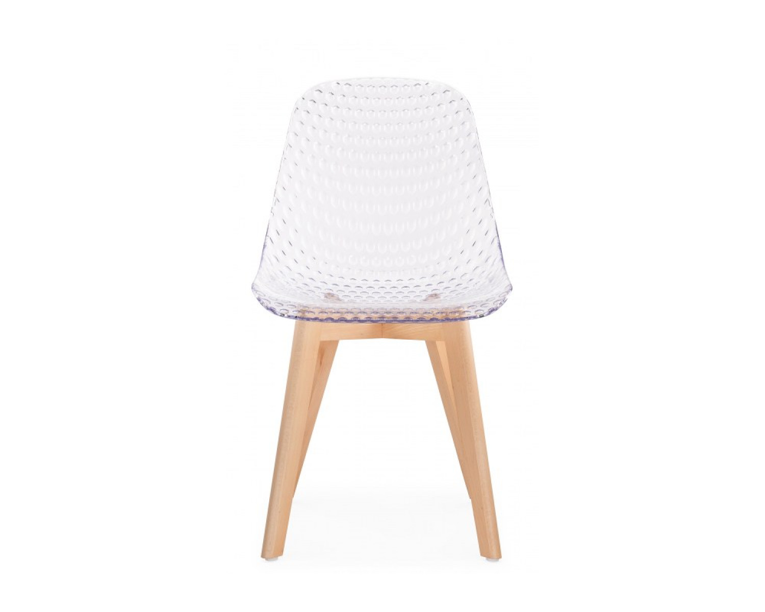 Пластиковый стул Vart clear / wood