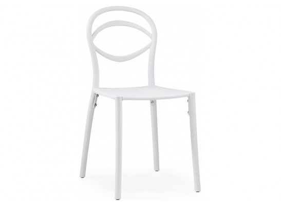 Пластиковый стул Simple white