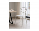 Пластиковый стул Simple white