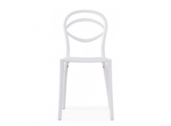 Пластиковый стул Simple white
