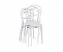 Пластиковый стул Simple white