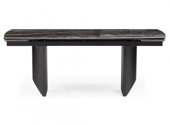 Керамический стол Маре 200(260)х100х77 neodom titanium lawa nero / черный