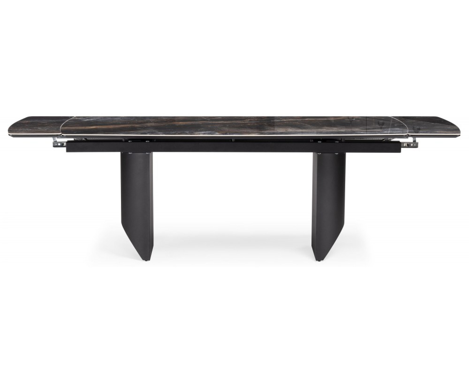 Керамический стол Маре 200(260)х100х77 neodom titanium lawa nero / черный