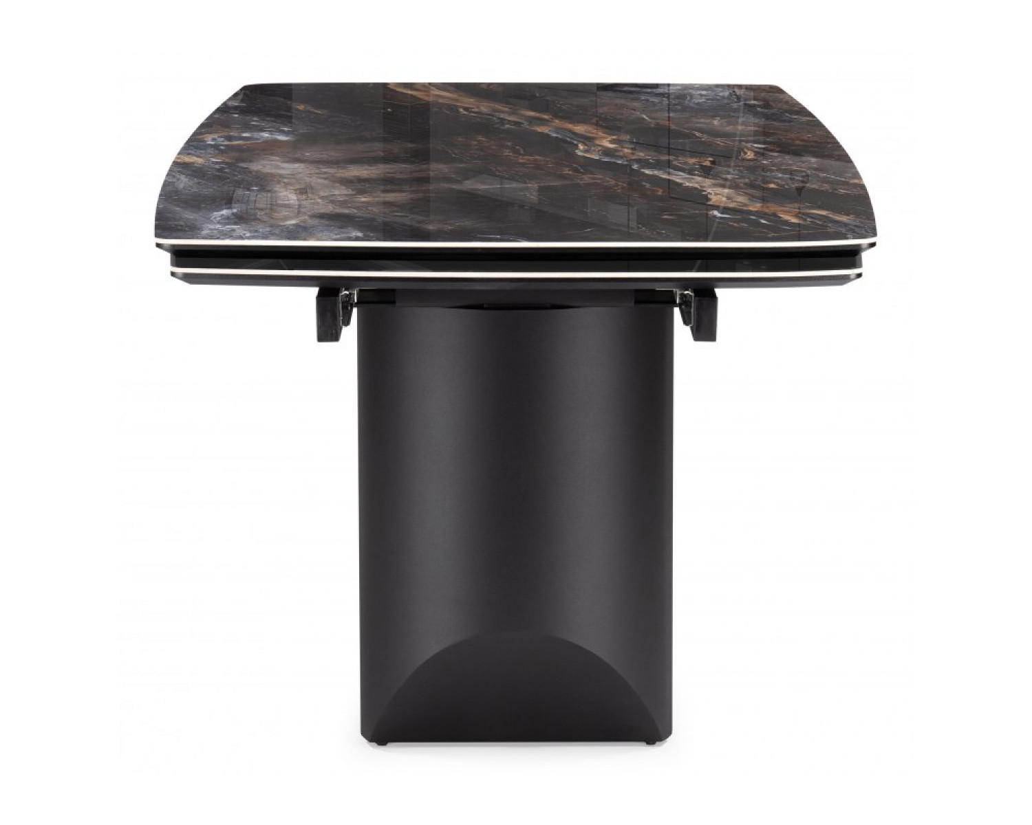 Керамический стол Маре 200(260)х100х77 neodom titanium lawa nero / черный