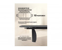 Керамический стол Готланд 160(220)х90х79 ink gray / черный
