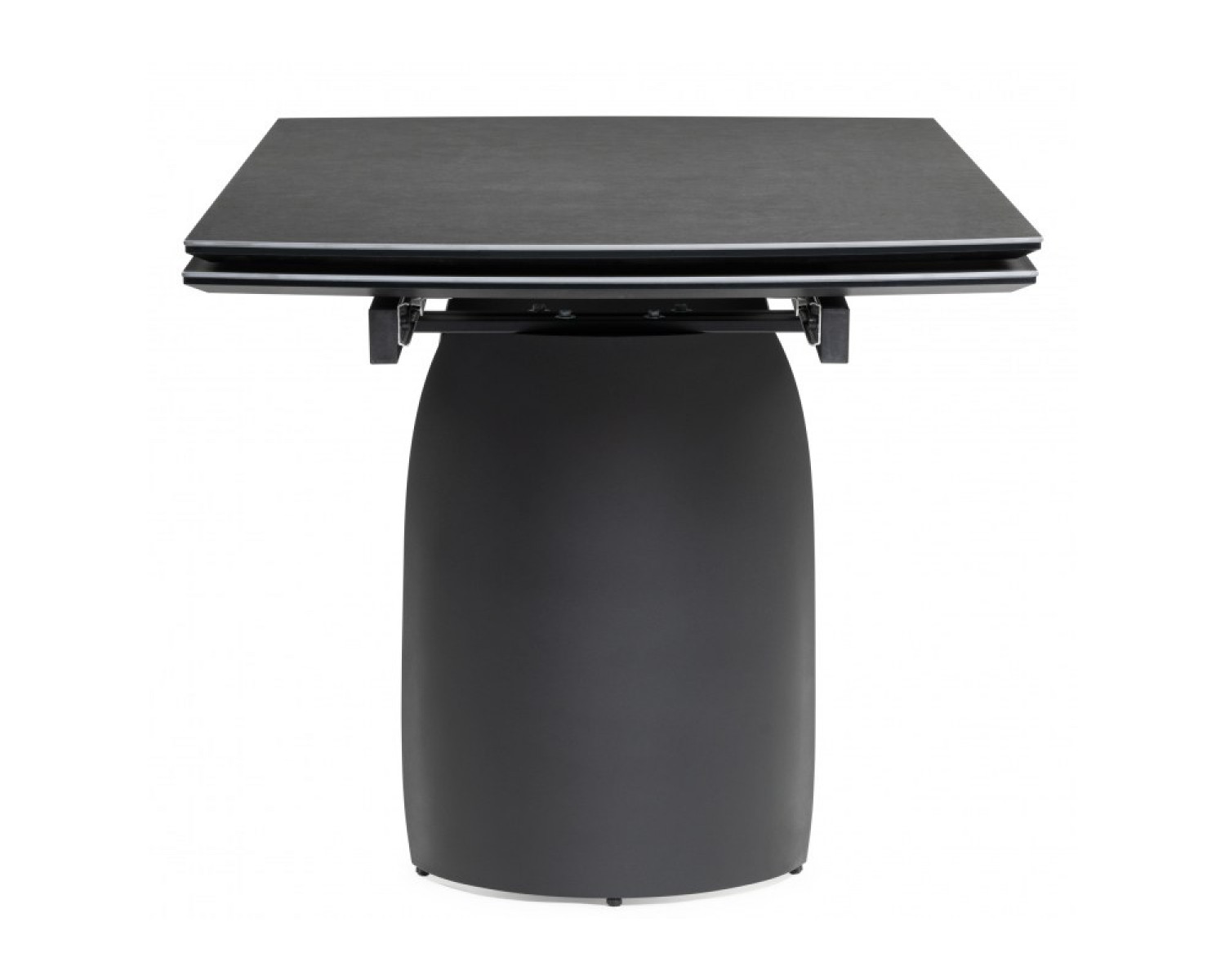 Керамический стол Готланд 160(220)х90х79 ink gray / черный