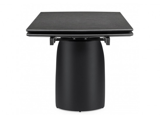 Керамический стол Готланд 180(240)х90х79 ink gray / черный