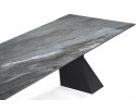 Керамический стол Денхольм 240(300)х100х75 mosco nero matt / черный