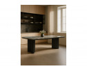Керамический стол Мален 240x110 mineral stone baldoser / черный