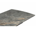 Керамический стол Катчел 120(180)x80 nebula gold / черный