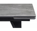 Керамический стол Вейв 160(220)х89 larka grey / черный