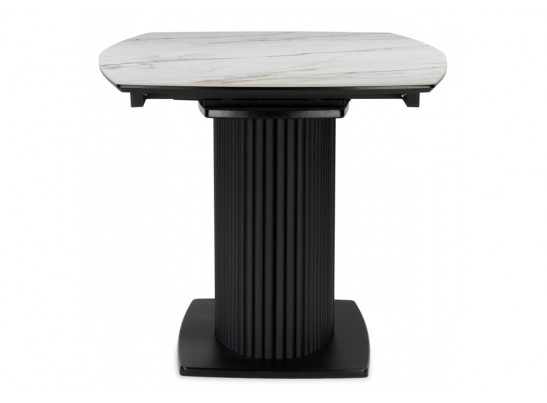 Керамический стол Фестер 160(200)х90 gilt white / черный