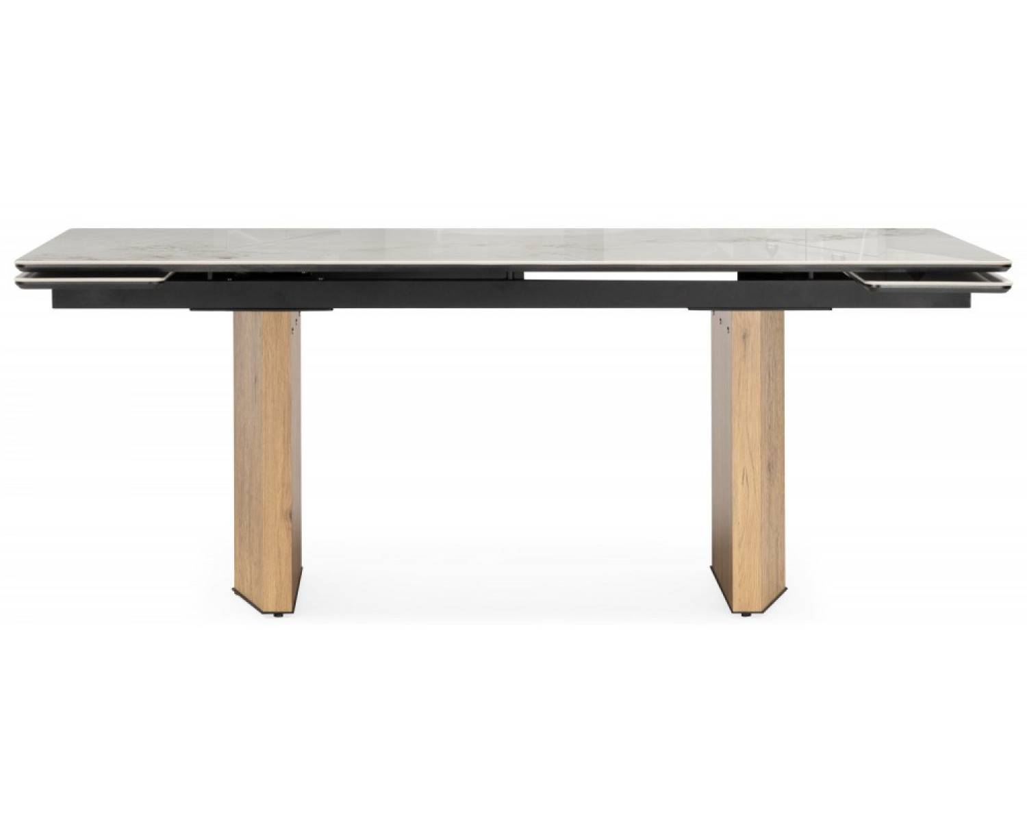 Керамический стол Монерон 200x100 brecha crema elegance / дуб монтана