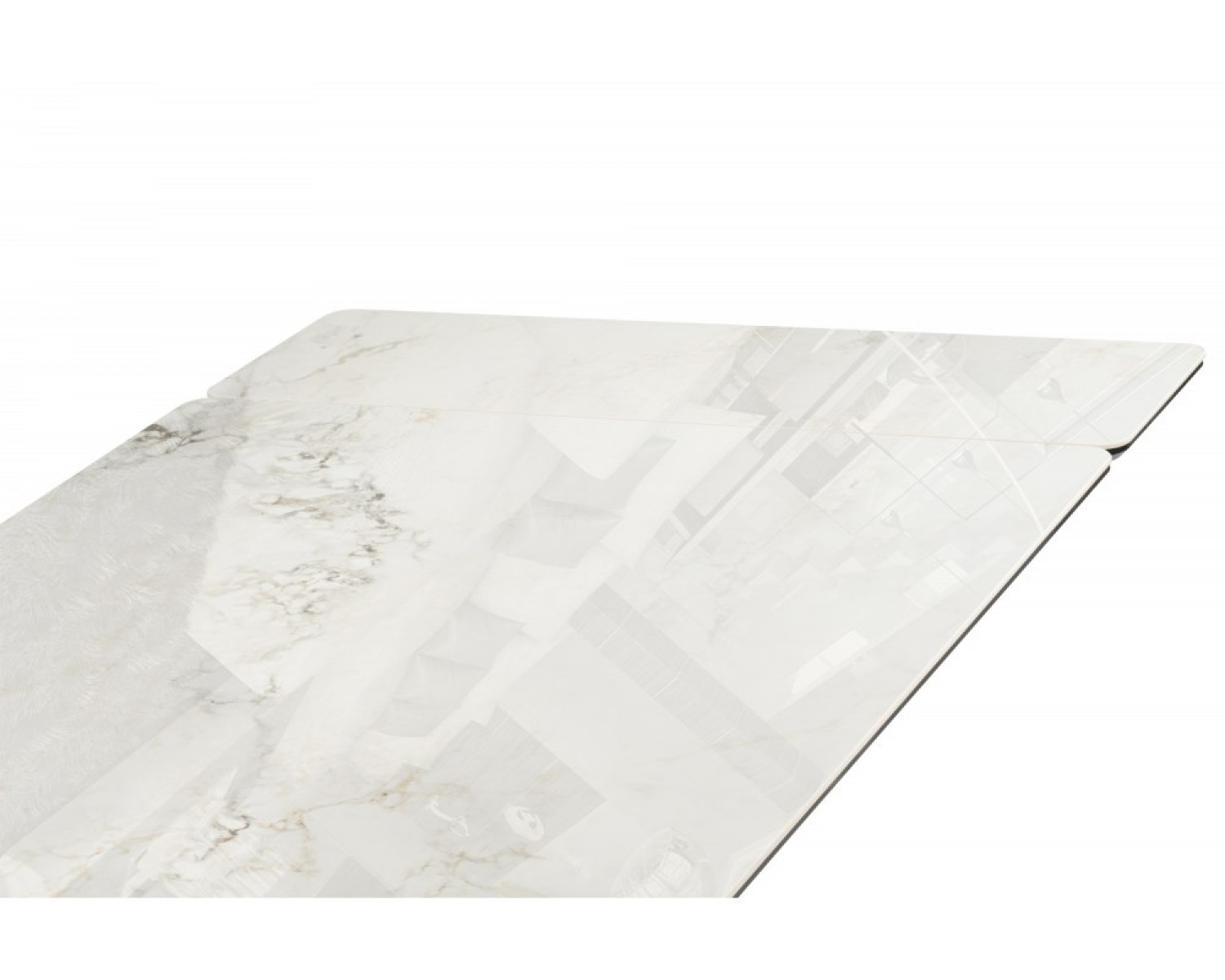 Керамический стол Монерон 200x100 brecha crema elegance / дуб монтана