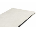 Керамический стол Мэриан 140 (200) х 80 carmen light grey / черный