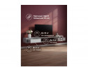 ТВ-тумба Делора 1,6 м шиншилла серая / черный