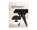 Керамический стол Вилсон 160(220)х89 черный мрамор shakespeare black / черный