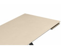 Керамический стол Вилли 120(180)х80 okara light yellow / черный