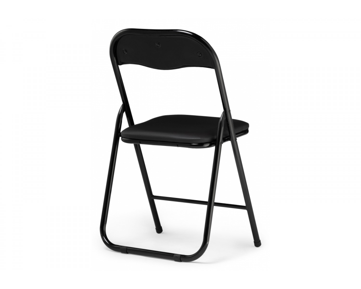 Стул на металлокаркасе Fold 1 складной black / black