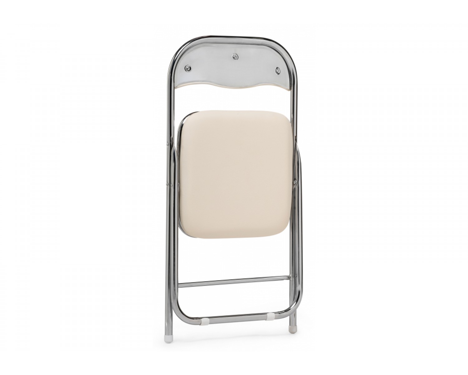 Стул на металлокаркасе Fold 1 складной beige / chrome