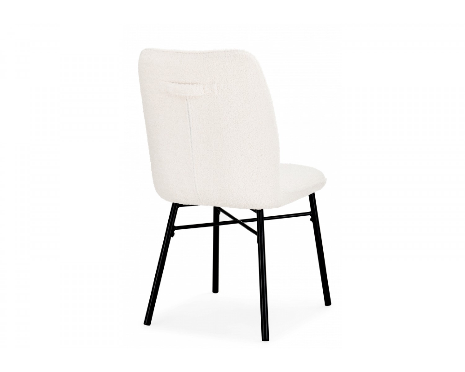 Стул на металлокаркасе Denis beige / black