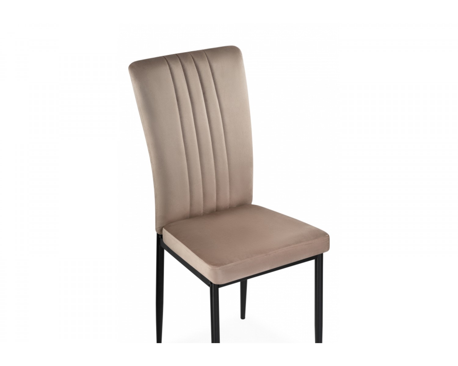 Стул на металлокаркасе Rek cappuccino / black