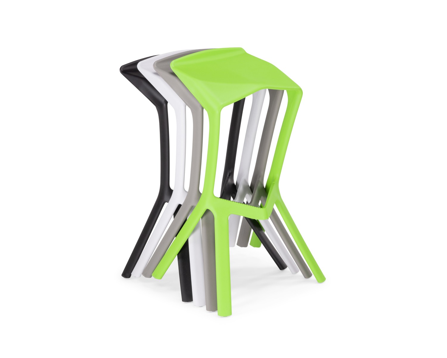 Барный стул Mega green