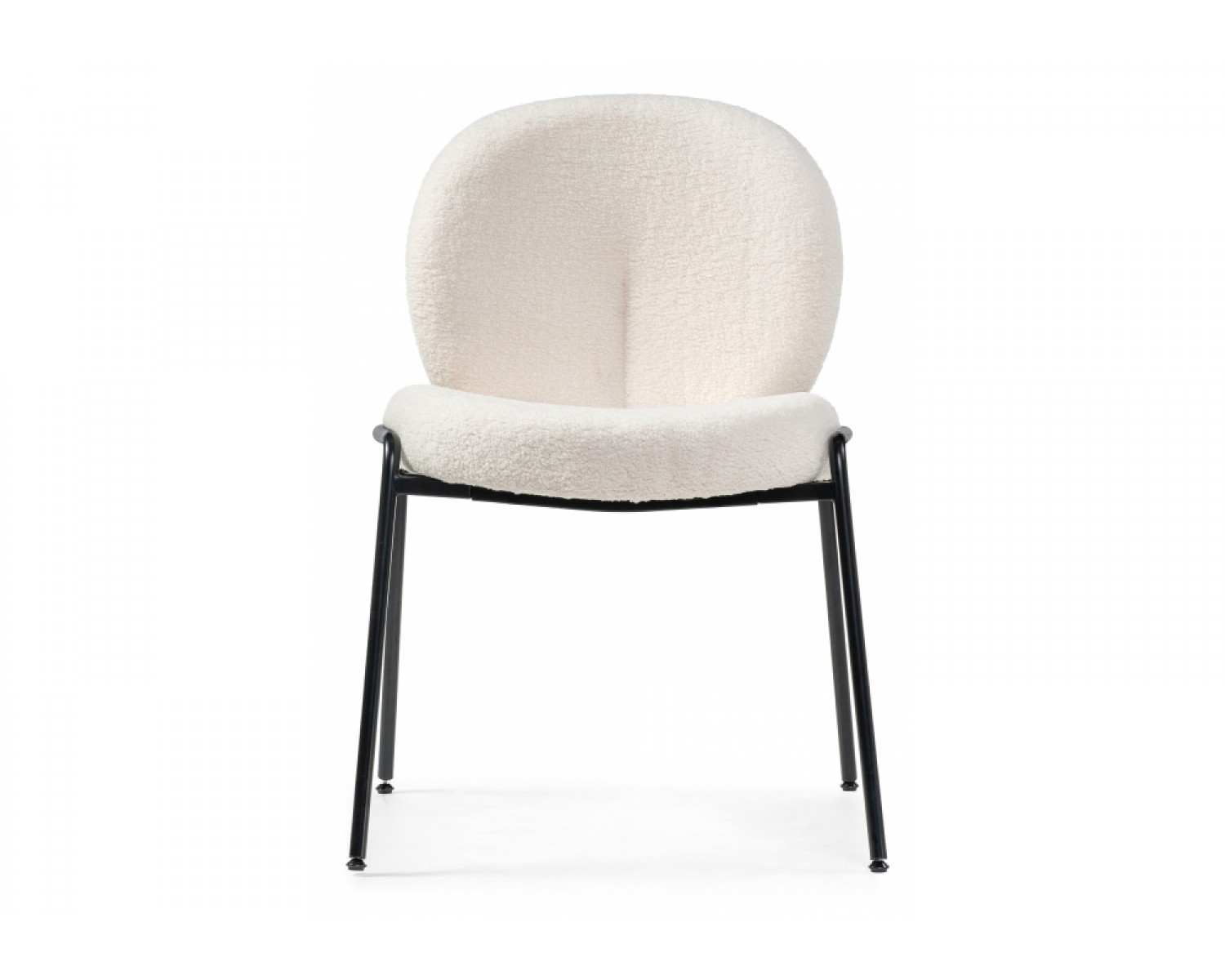 Стул на металлокаркасе Kalipso 1 white / black