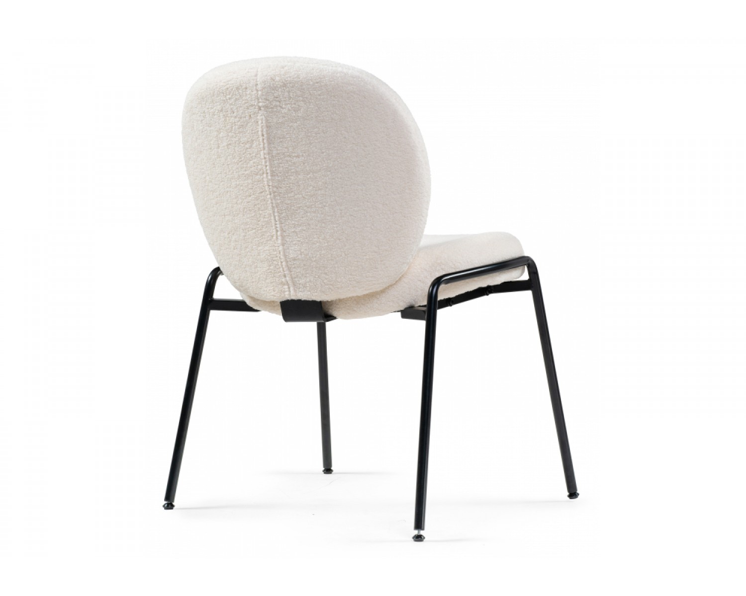 Стул на металлокаркасе Kalipso 1 white / black