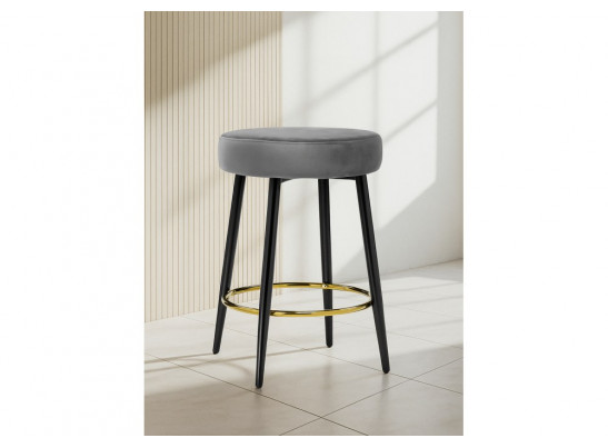 Барный стул Plato dark grey
