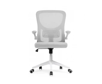 Компьютерное кресло Konfi light gray / white