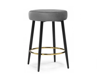Барный стул Plato dark grey